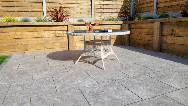 Signature Weave - Rattan Round Table + 6 Dining Chairs | Rose | Rose0389_0393