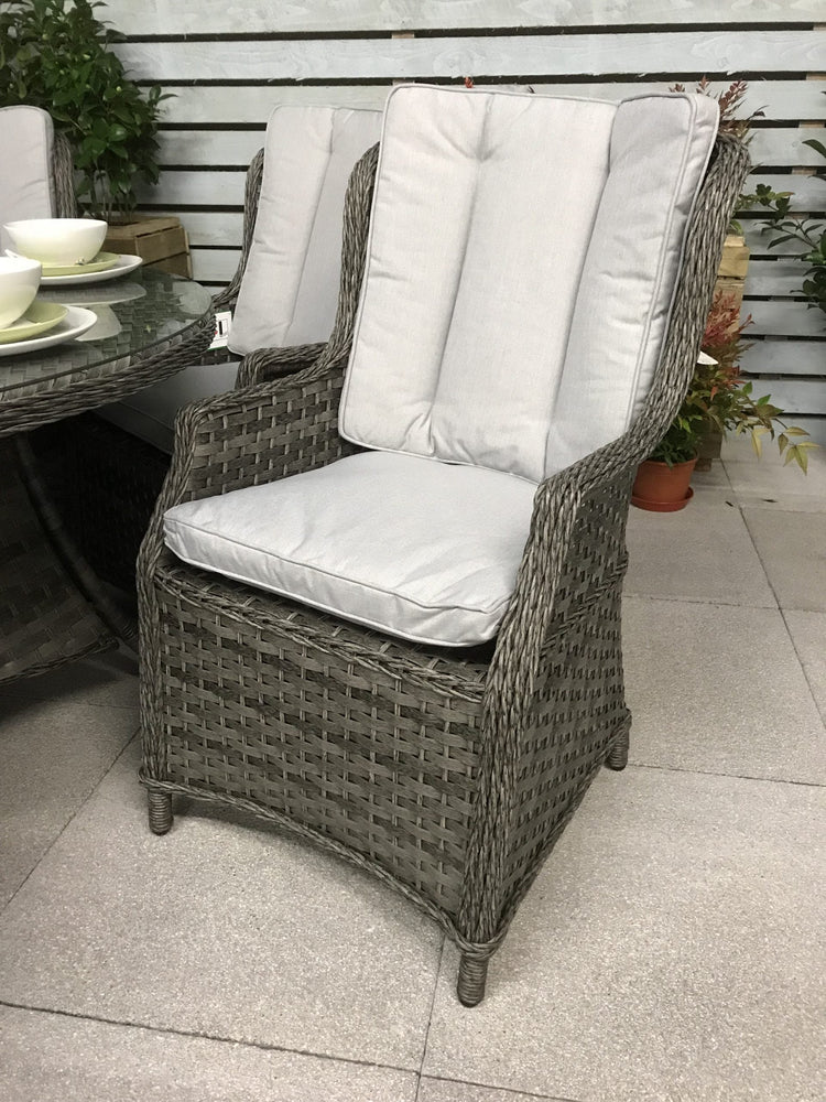 Signature Weave - Rattan Square Table + 4 Chairs Set | Victoria | Vict0147_Vict0112