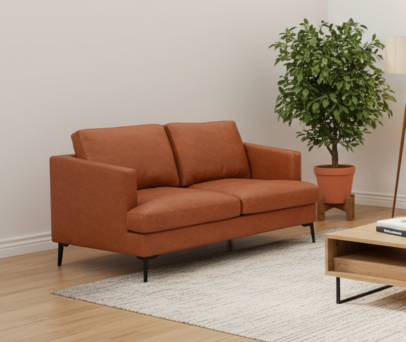 2 Seater Leather Sofas