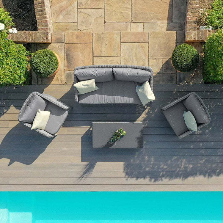 Homeflair - Santorini 2 Seat Rattan Sofa Set