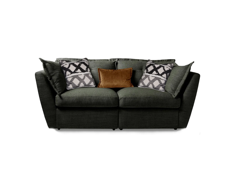 Sully Deep Seat Fabric Sofa Collection with Feather Bolsters