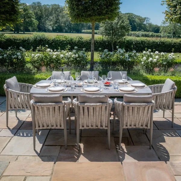 Milan Rope Weave Dining Set