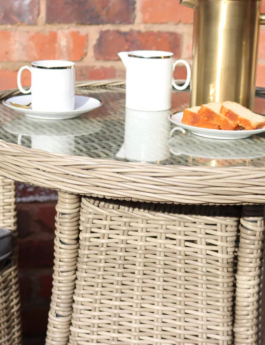 Royal Craft - Wentworth 2 Seater Carver Bistro Set
