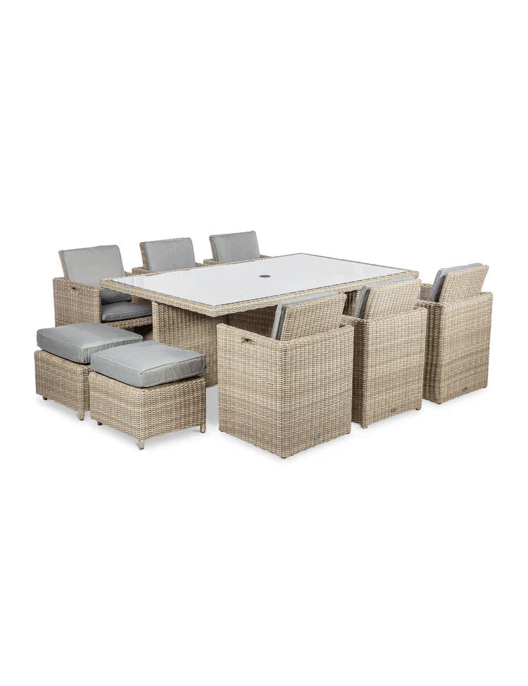 Royal Craft - Wentworth 10 Seater Cube Dining Set