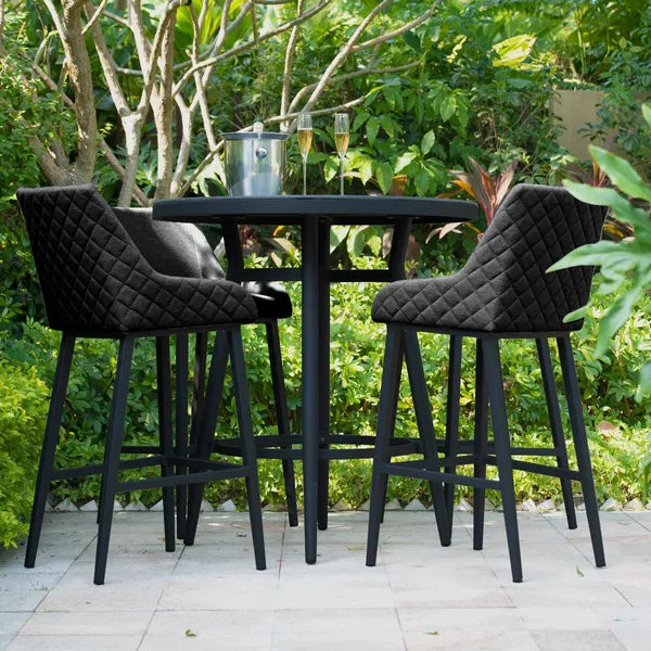 Outdoor Fabric Regal 8 Seat Rectangular Bar Set