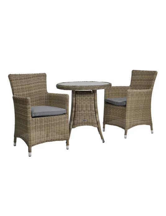 Royal Craft - Wentworth 2 Seater Carver Bistro Set