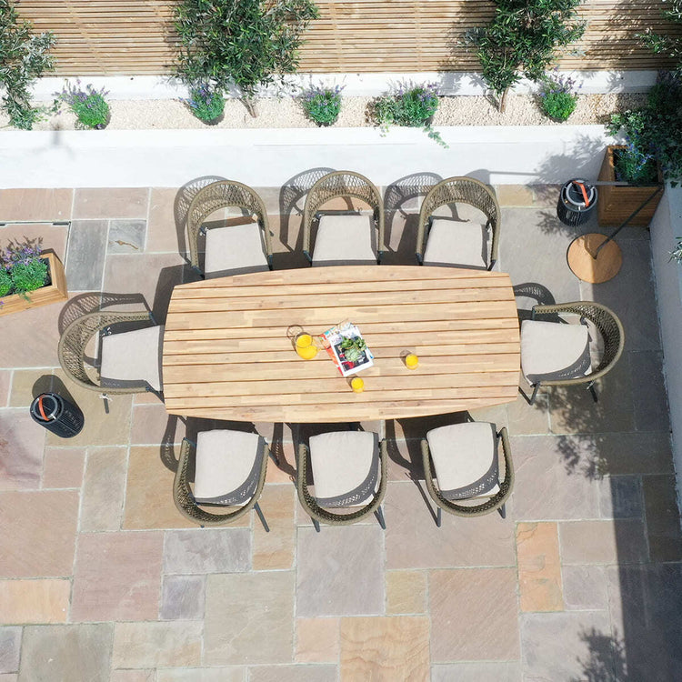 Maze Living - Bali Rope Weave Dining Set