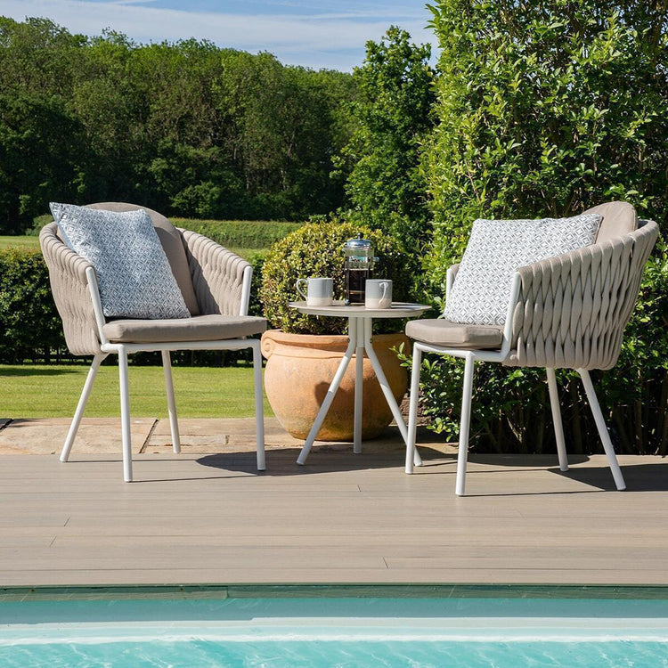 Homeflair - Marina Rope Weave Bistro Set