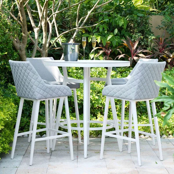 Outdoor Fabric Regal 8 Seat Rectangular Bar Set