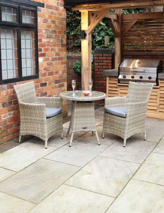 Royal Craft - Wentworth 2 Seater Carver Bistro Set