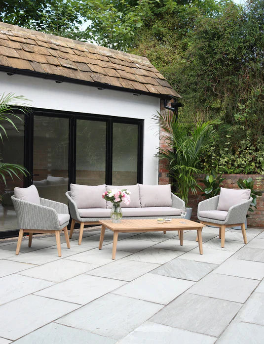Royal Craft - Sol 5 Seater Lounge Set with Rectangular Coffee Table