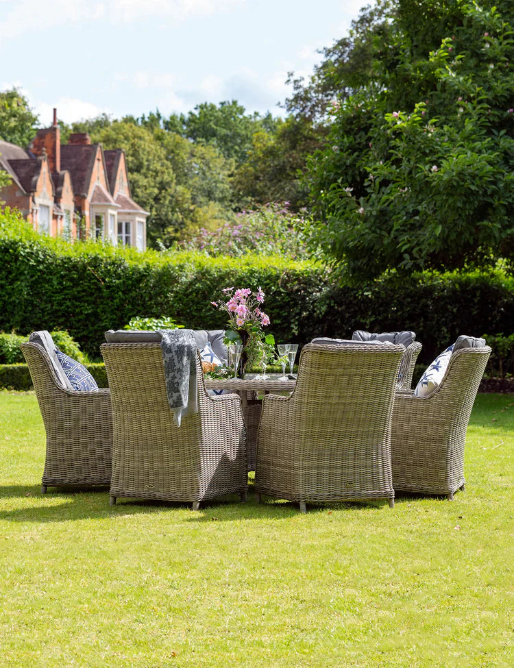 Royal Craft - Wentworth 6 Seater Comfort Dining Set