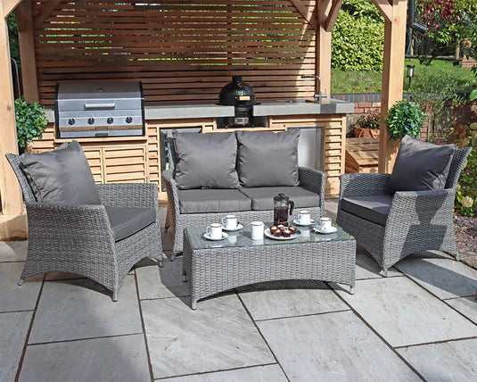 Royal Craft - Paris 4 Seater Lounging Coffee Set