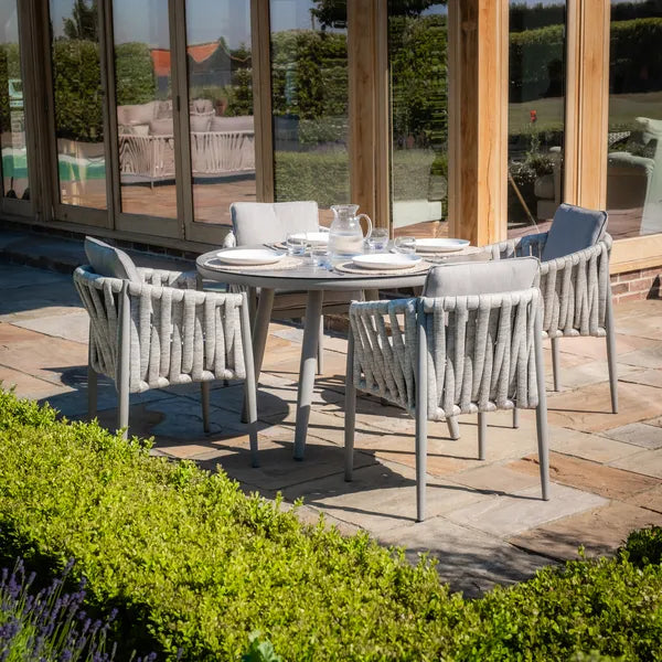 Milan Rope Weave Dining Set