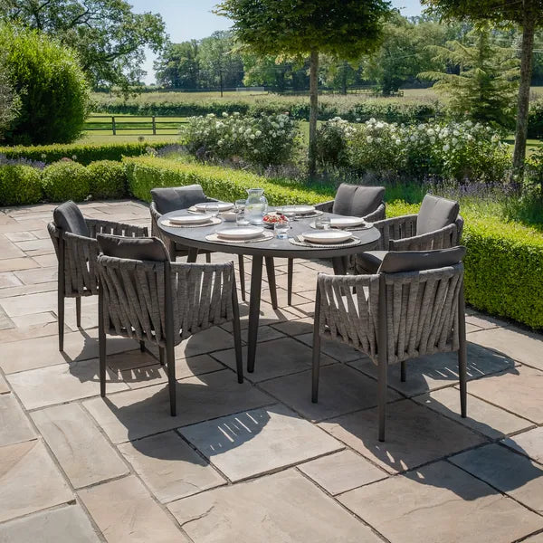 Milan Rope Weave Dining Set