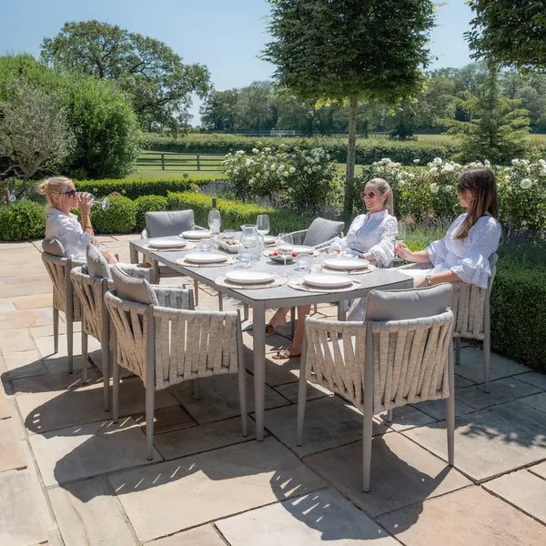 Milan Rope Weave Dining Set