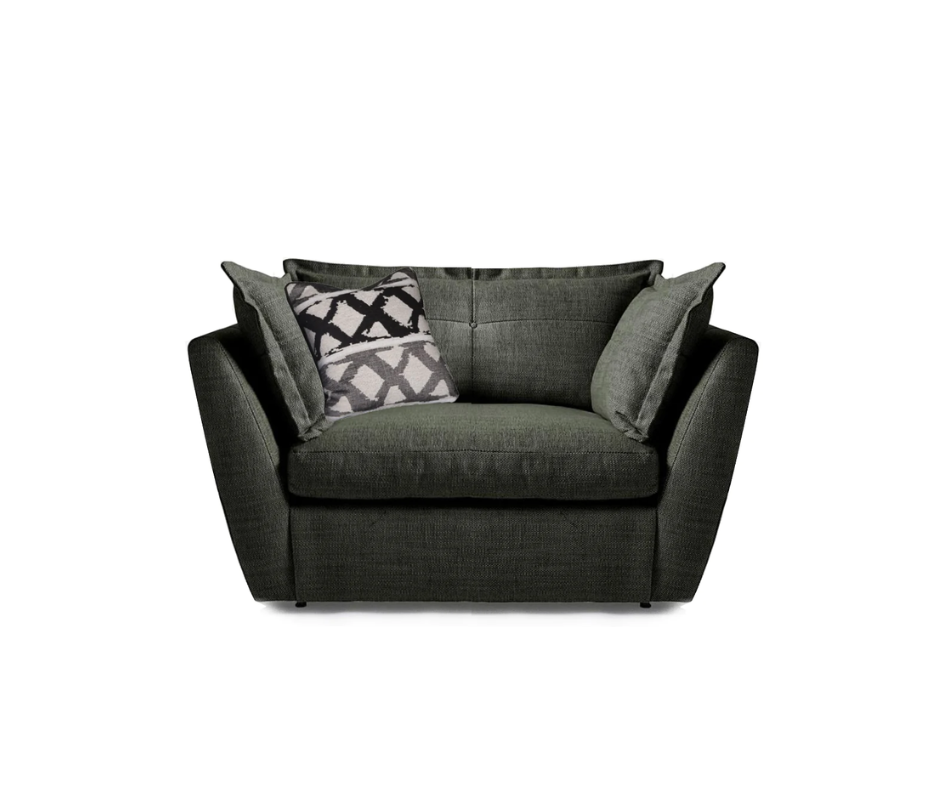 Sully Deep Seat Fabric Sofa Collection with Feather Bolsters