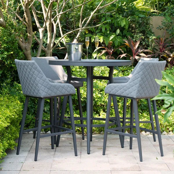 Outdoor Fabric Regal 8 Seat Rectangular Bar Set