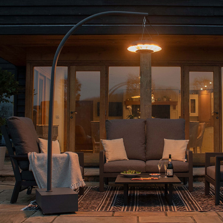 Homeflair -2000W Helio Overhang Electric Patio Heater