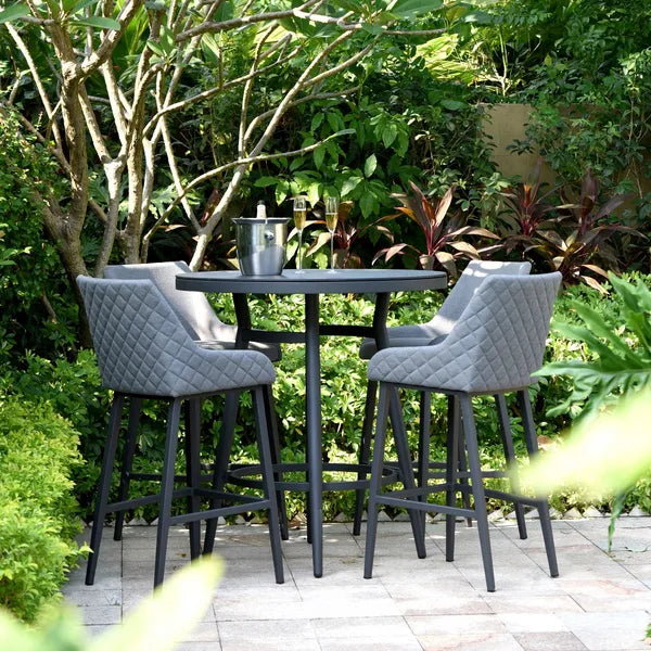 Outdoor Fabric Regal 8 Seat Rectangular Bar Set