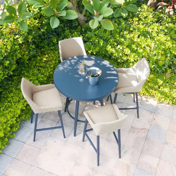 Outdoor Fabric Regal 8 Seat Rectangular Bar Set