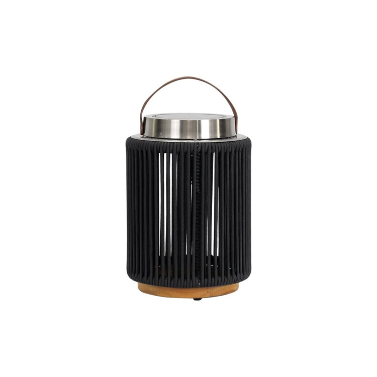 Homeflair -Luna Small Solar Light - Charcoal