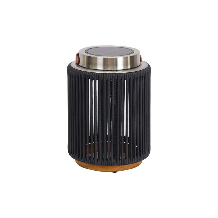 Homeflair -Luna Small Solar Light - Charcoal