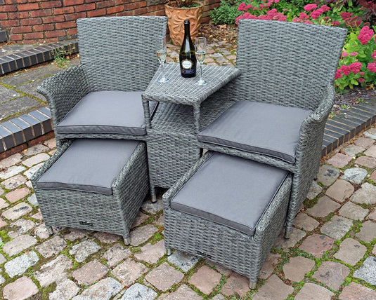 Royal Craft - Paris 2 Seater Fixed Companion Set
