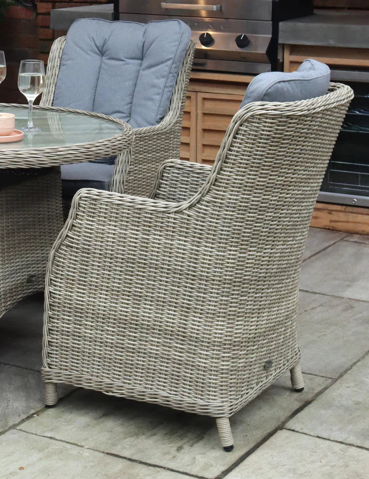 Royal Craft - Wentworth 4 Seater Comfort Dining Set