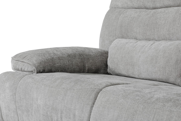 Eloise Grey Fabric Manual Recliner Sofa Collection | VIDA Living