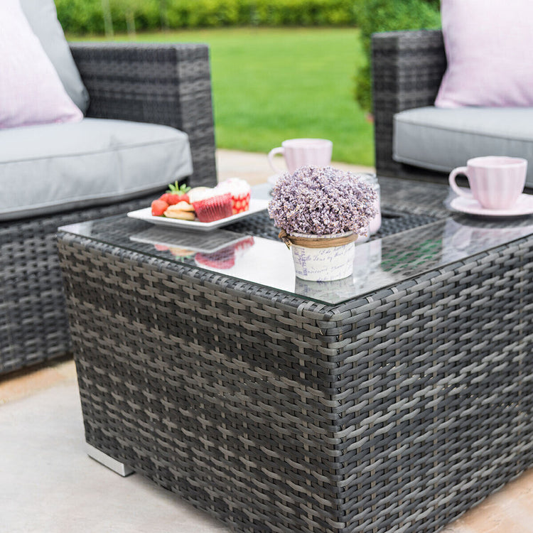 Homeflair - Georgia 2 Seat Rattan Sofa Set