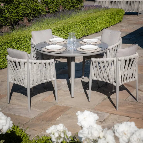 Milan Rope Weave Dining Set