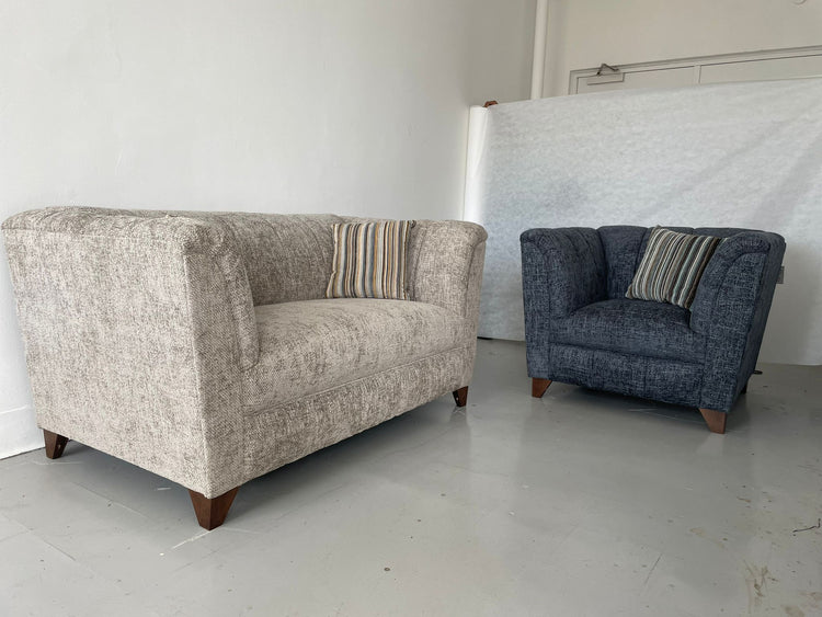 Modular Bespoke Miami Fabric Sofa Collection | Red Rose