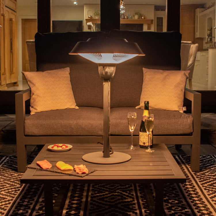 Homeflair - 1500W Hestia Table Top Electric Patio Heater