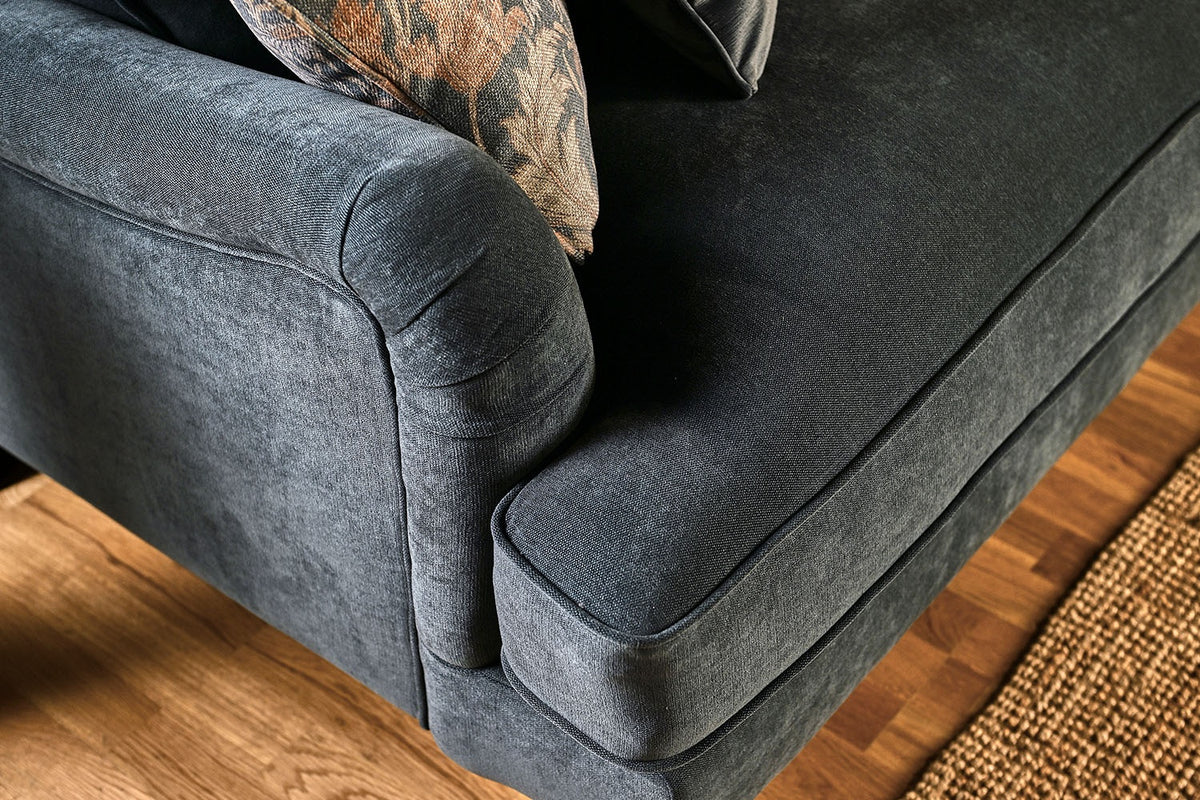 Beatrix Curved Arm Fabric Sofa Collection with Sofa Bed