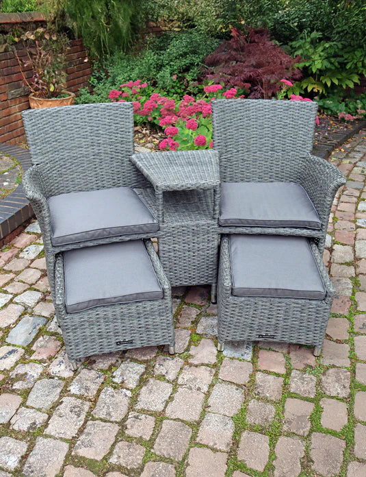 Royal Craft - Paris 2 Seater Fixed Companion Set