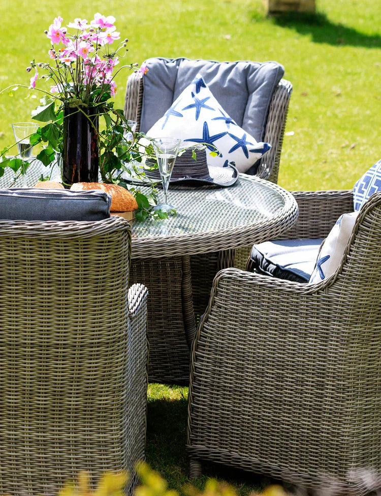 Royal Craft - Wentworth 6 Seater Comfort Dining Set