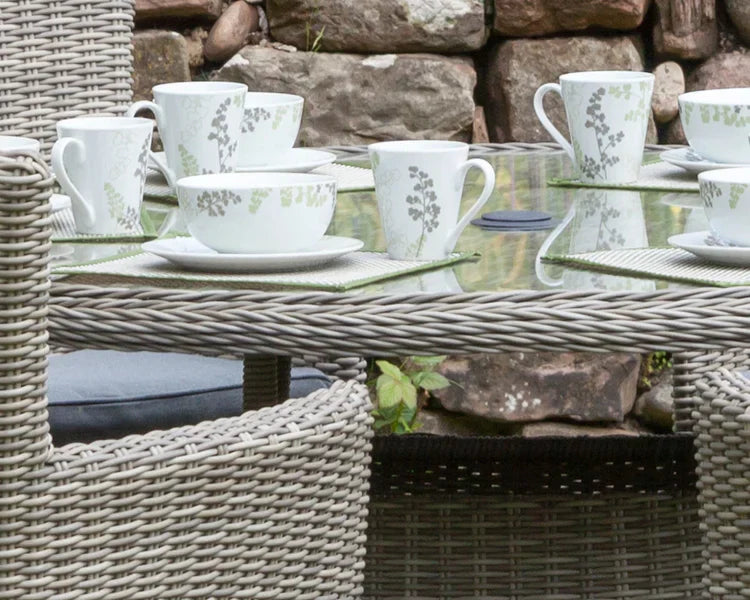 Royal Craft - Wentworth 6 Seater Carver Dining Set