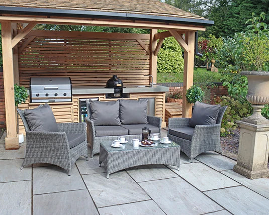 Royal Craft - Paris 4 Seater Lounging Coffee Set