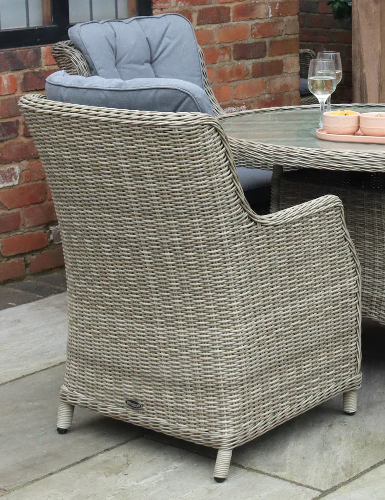 Royal Craft - Wentworth 4 Seater Comfort Dining Set