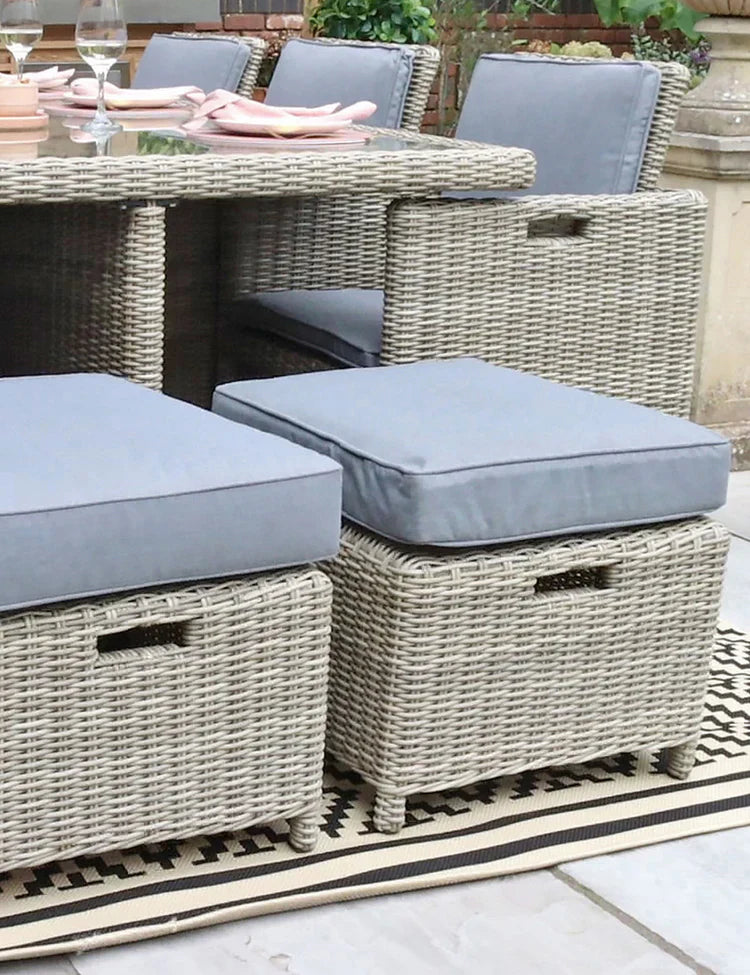 Royal Craft - Wentworth 10 Seater Cube Dining Set