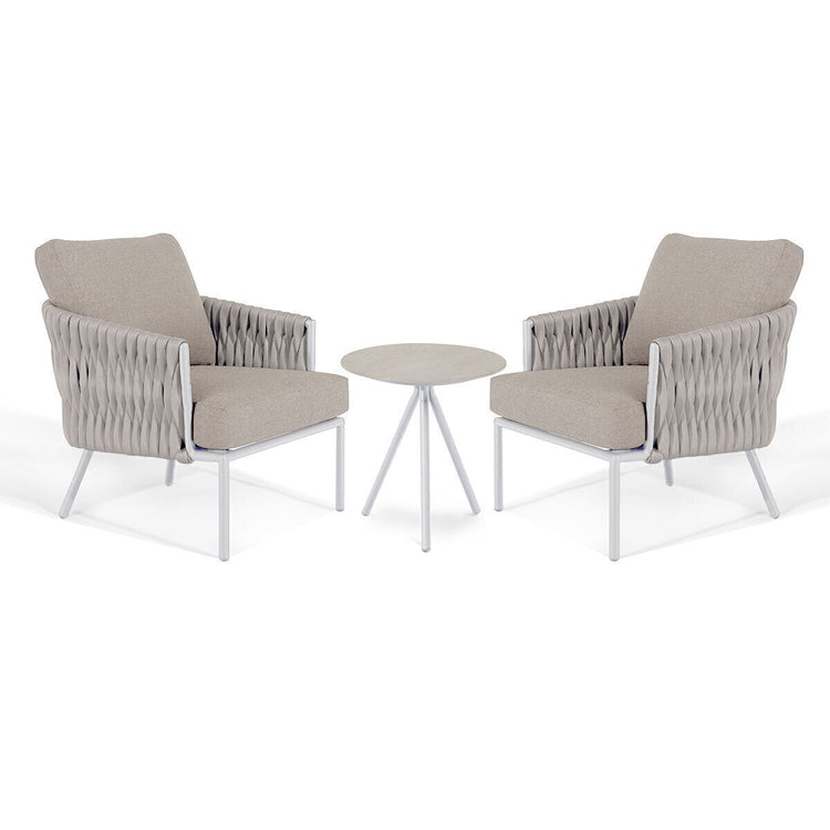 Homeflair - Marina Rope Weave Lounge Set