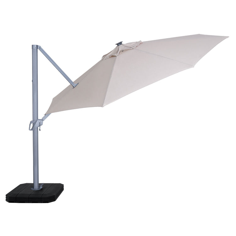 Homeflair - Zeus 3.5m Round Rotating Cantilever Parasol