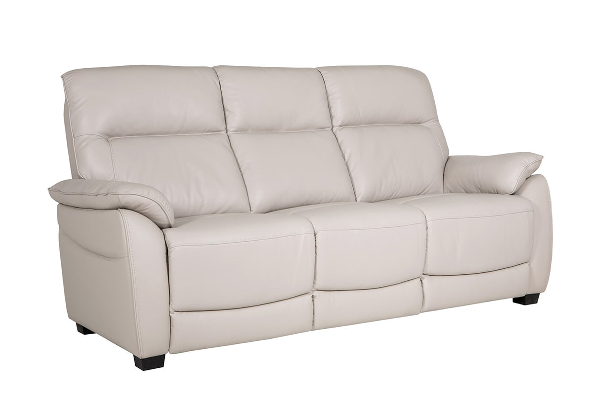 Nerano Leather Electric Recliner Sofa Collection, Grey or Tan