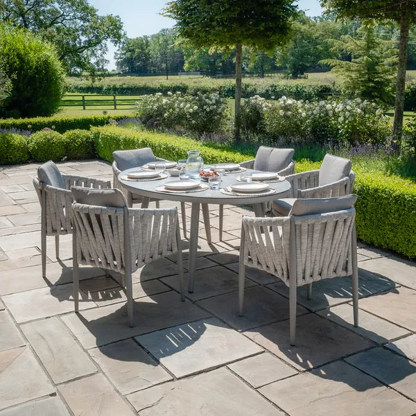 Milan Rope Weave Dining Set