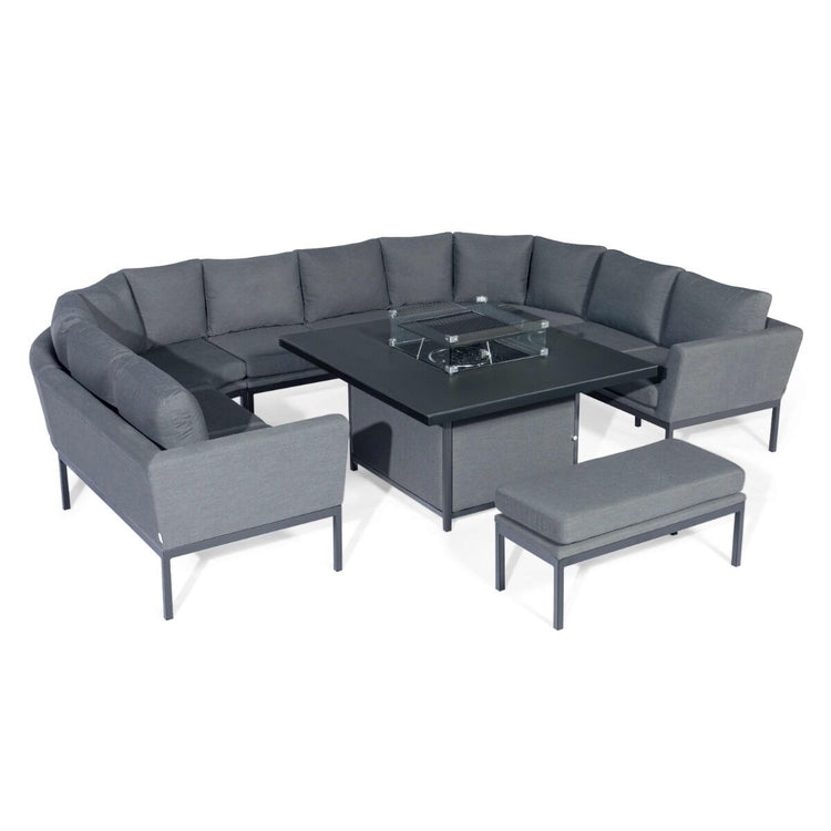 Maze Living - Outdoor Fabric Pulse U Shape Corner Dining Set