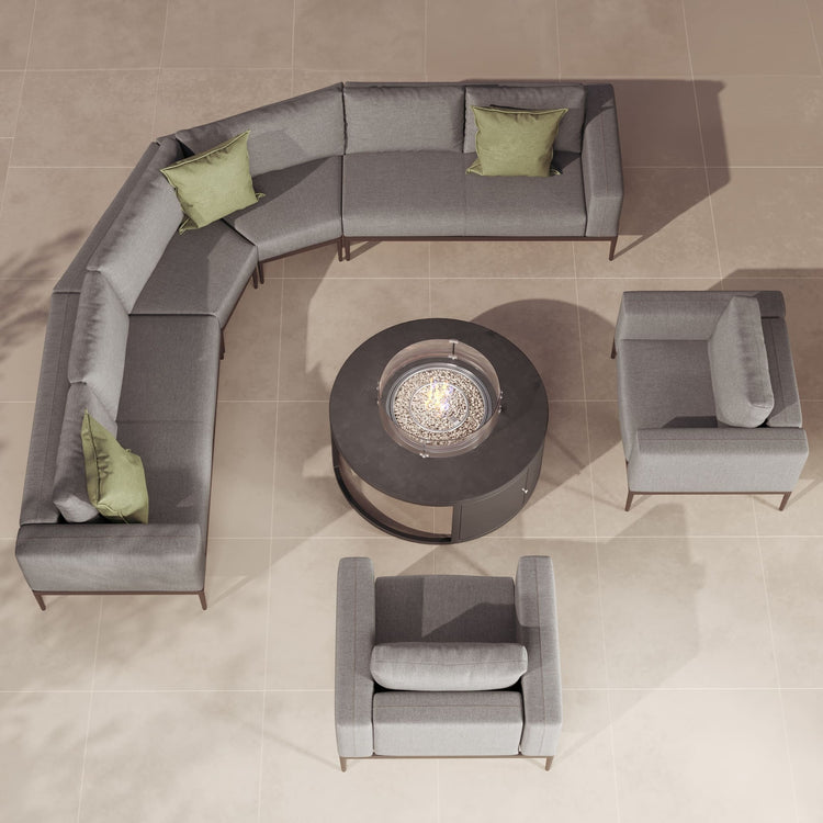 Maze Rattan - Eve Grande Corner Sofa Group