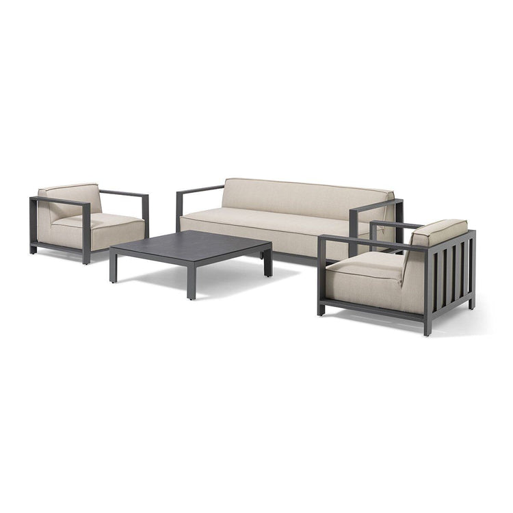 Homeflair - Outdoor Fabric Ibiza 3 Seat Sofa Set