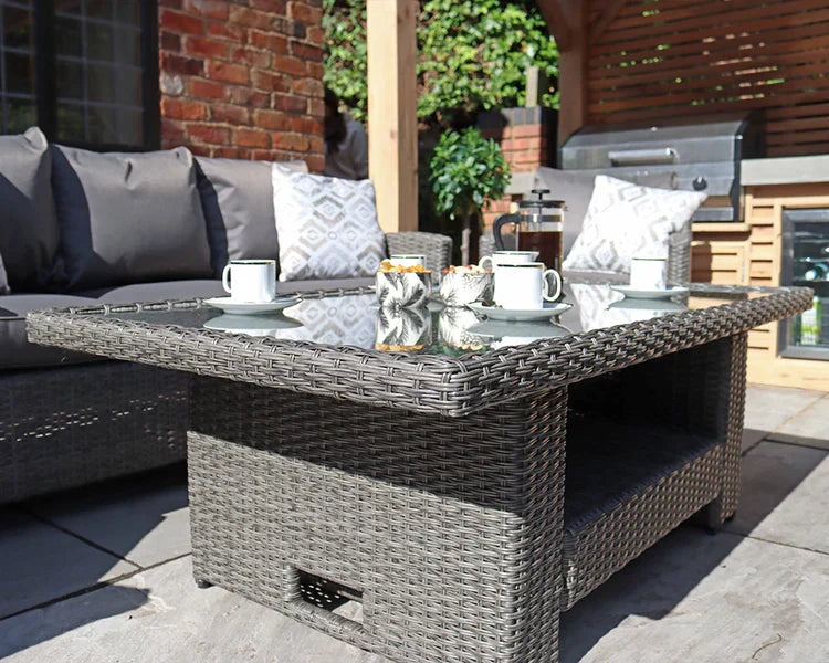 Royal Craft - Paris 7 Seater Deluxe Sofa Dining Set