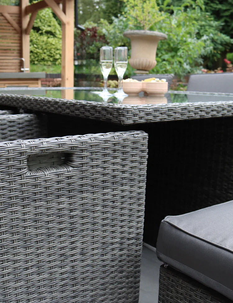 Royal Craft - Paris 10 Seater Cube Dining Set